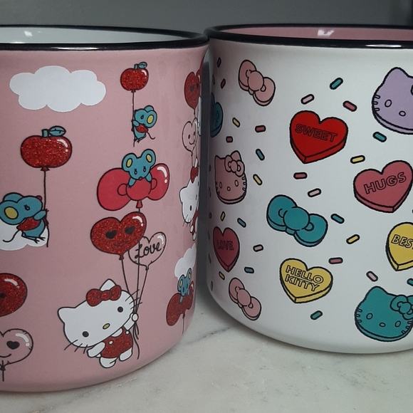 Hello Kitty Valentine's Day Mug Set of 2 - Picture 5 of 9